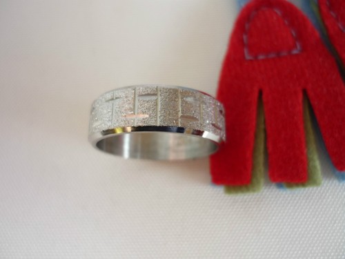 Anello inox con elementi - inox,