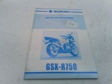 Suzuki gsx-r 750 00 manuale