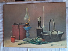 1323.O.  QUADRO: "NATURA MORTA" dipinto 1971 di Proferio GROSSI .