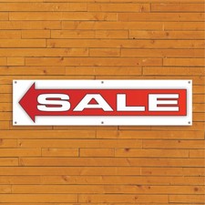 Red SALE Arrow Banner – Bold