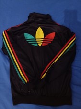 Giacca Adidas Jamaica ?? Adidas Jacket tracksuit jacket Rasta M Felpa Reggae 