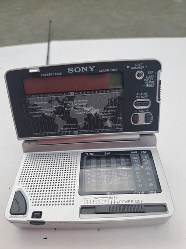 Sony world time - time, fm/sw1-9/mw