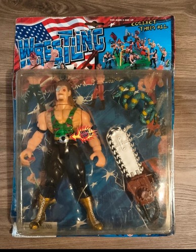 Action figure wrestling - action,