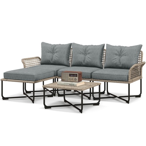 Outsunny set esterno 5pz in - outsunny,