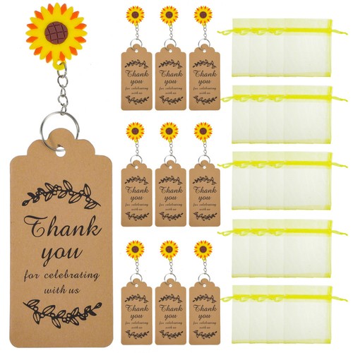 Sets portachiavi girasole - ,