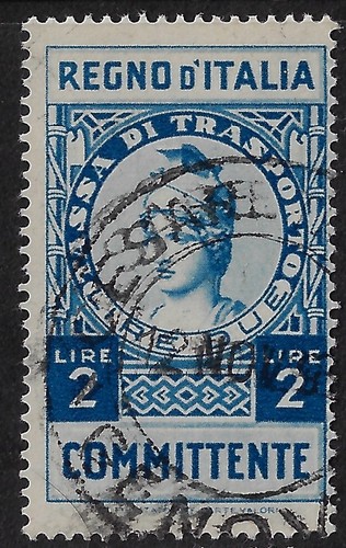 Italy 1936 transport fiscal - transport,