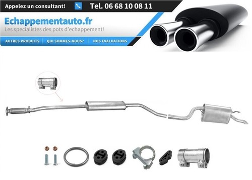 Kit scarico fiat punto 2 - kit, ii