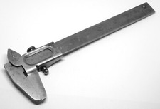 Mini calibro analogico da officina. Oggetto vintage da collezionismo. 165 mm.