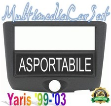 Mascherina autoradio doppio - mascherina,