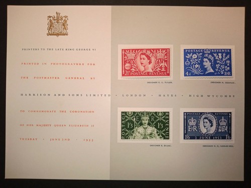 1953 sg532 535 coronation - 1953,