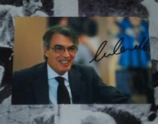 AUTOGRAFO Massimo Moratti