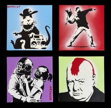 Banksy 2015 Raro Stencil