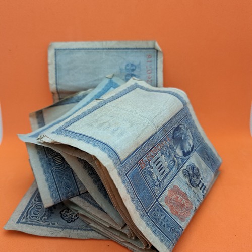 Lotto banconote 100 marchi - 8,
