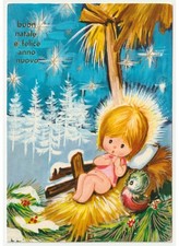 1974 cartolina augurale