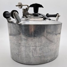 Pentola/Canner a pressione vintage in fusione di alluminio 21 qt "The Magic Cooker" senza guarnizione