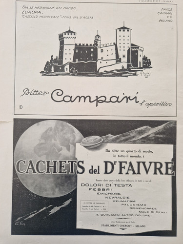 1930 pubblicità bitter - 1930,