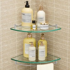 KES Mensola Angolare in Vetro