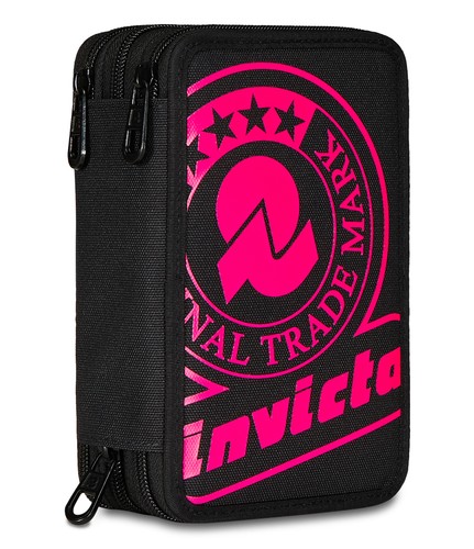 Invicta astuccio scuola zip - astuccio, 3