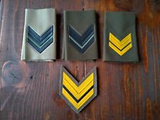 Lotto Gradi Tubolari Caporale Militare Esercito Italiano Divisa Uniform Spalline