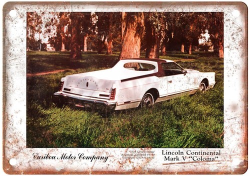 Insegna vintage 1979 lincoln - vintage,