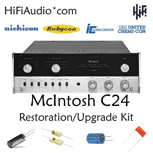 Mcintosh c24 completo restauro - c24,