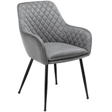 Yaheetech Sedie Sala da Pranzo Attesa Poltroncina Camera da Letto in Velluto