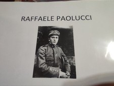 AUTOGRAFO RAFFAELE PAOLUCCI