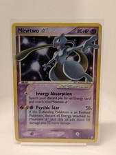 Pokemon Mewtwo Gold Star  EX