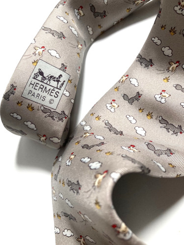 Cravatta hermes vintage cock - hermes,