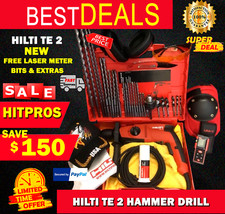 HILTI TE 2 DRILL, NEW, FREE