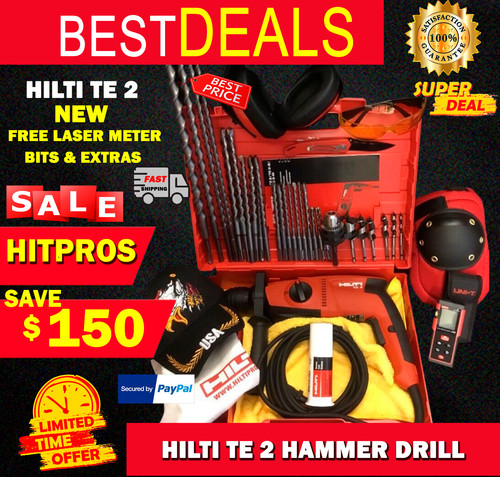 Hilti drill new free - hilti, new,