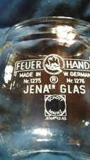 feuer hand Nr. 1275  Nr. 1276 made in germany vetro ricambio lanterna 