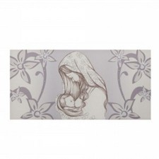 quadri capezzali Quadro Maternità con sfondo palme argento Idee regalo