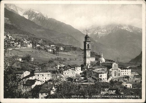 Edolo chiesa parrocchiale - chiesa,