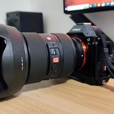 NUOVO per SONY nero da G a rosso GM Master accessorio etichetta obiettivo G Master etichetta metallo