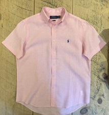 Camicia di lino uomo Ralph