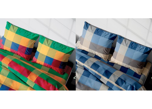 Coppia federe cuscino letto - coppia,