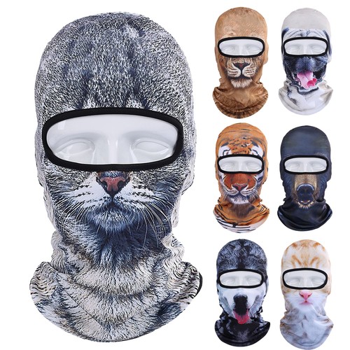 Balaclava stampato animali - balaclava,