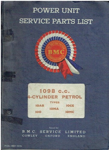 Catalogo ricambi motore austin - ricambi,