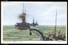 WW1-REALE MARINA MILITARE BRITANNICA-CARTOLINA-F.Piccolo