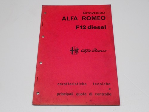 Alfa romeo furgone - f, 12