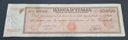 Diecimila 10000 lire titolo - diecimila,