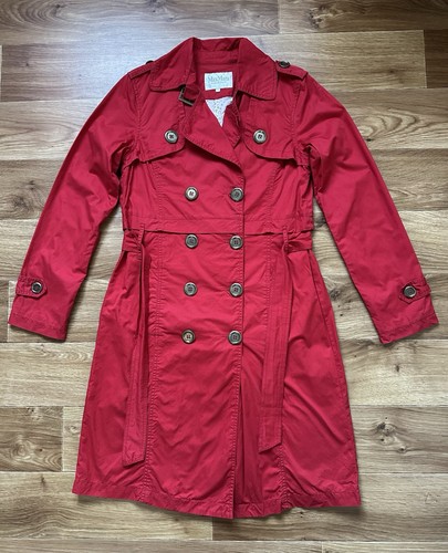 Max mara trench coat - mara, rosso