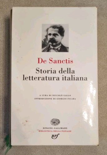 Sanctis storia della - storia,