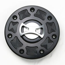 Coperchio tappo serbatoio benzina argentato CNC per Kawasaki ZX-11 ZXR400 Ninja ZX ZZR