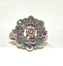 Anello d'epoca in oro titolo