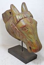 Antico di Legno Cavallo Testa