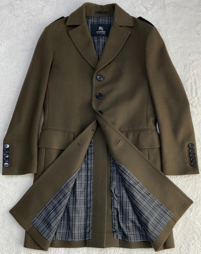 Burberry black label trench - black,