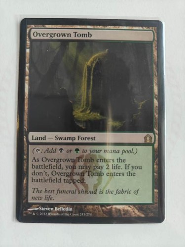 Overgrown tomb return - overgrown,