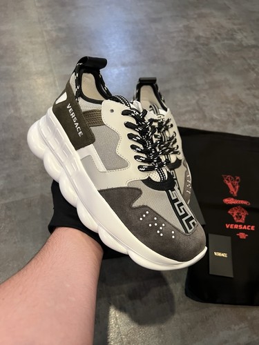 Versace sneakers uomo chain - versace,